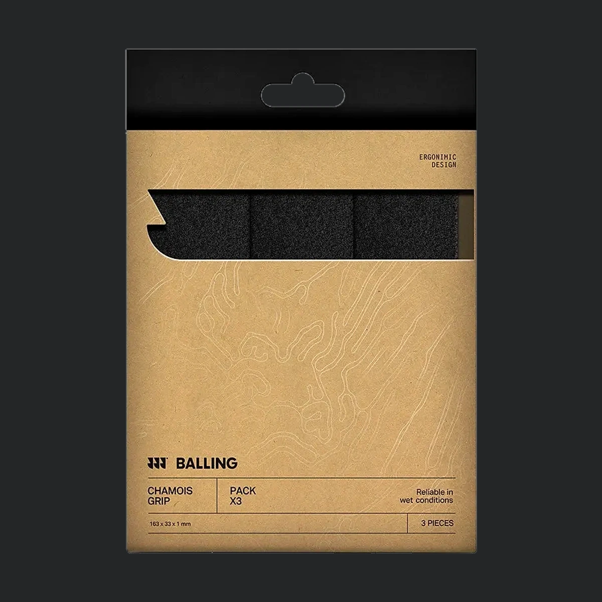 Balling Chamois Pack x3 Hockey Grip
